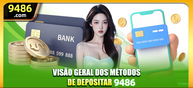 Métodos de pagamento aceitos na 9158bet